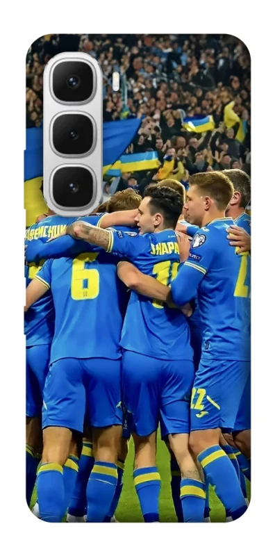Чехол на Infinix Hot 60i Сборная Украины v3 фото 1 из 1
