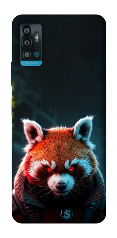 Чохол на ZTE Blade A71 Cyber Red Panda фото 1 з 1