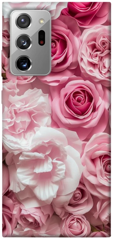 Чехол на Samsung Galaxy Note 20 Ultra Розовые цветы фото 1 из 1