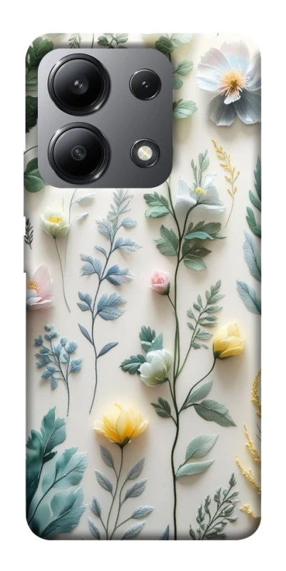 Чохол на Xiaomi Redmi Note 13 4G Floral design ver.4 фото 1 з 1