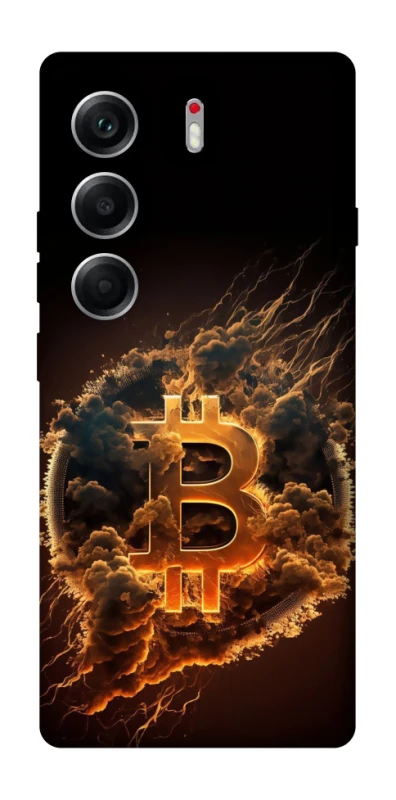 Чехол на Tecno Camon 40 Smoky Bitcoin фото 1 из 1