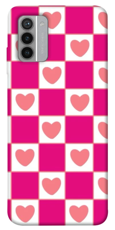 Чохол на Nokia G42 Chess heart фото 1 з 1