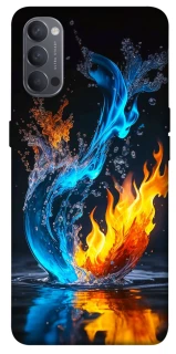 Чохол на Oppo Reno 4 Water And Fire фото 1 з 1