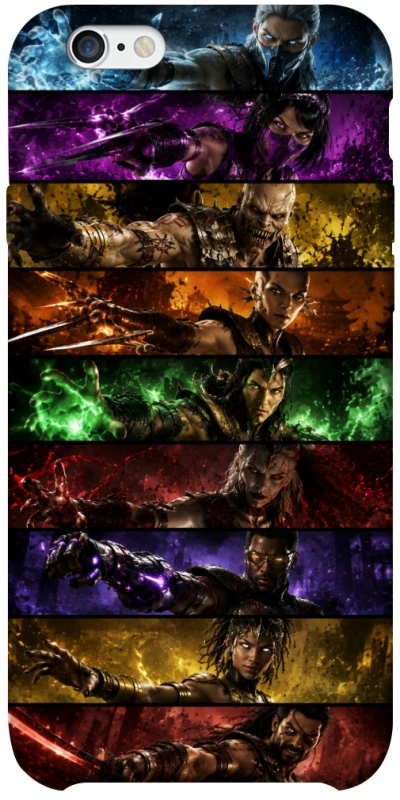 Чехол на Apple iPhone 6/6s plus (5.5") Mortal Kombat ver.5 фото 1 из 1