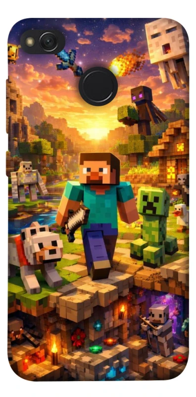 Чохол на Xiaomi Redmi 4X Minecraft v6 фото 1 з 1