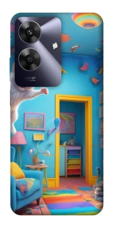 Чохол на Realme Note 60 crazy cat фото 1 з 1