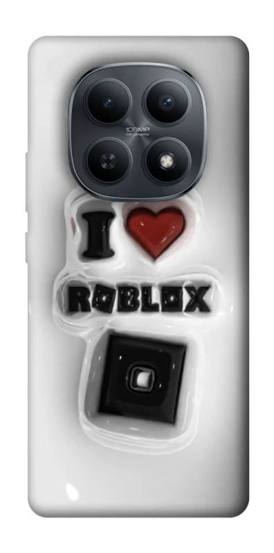 Чохол на Xiaomi Redmi Note 15 4G/5G (EU) I love Roblox фото 1 з 1