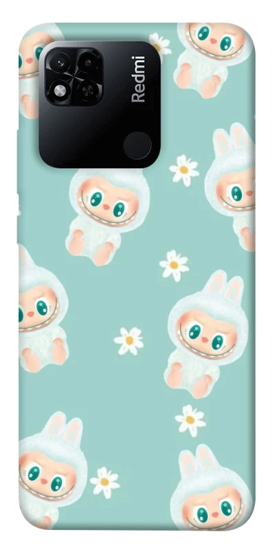 Чохол на Xiaomi Redmi 10A Labubu Green фото 1 з 1