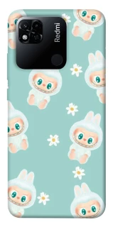 Чехол на Xiaomi Redmi 10A Labubu Green фото 1 из 1