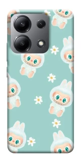 Чехол на Xiaomi Redmi Note 13 4G Labubu Green фото 1 из 1
