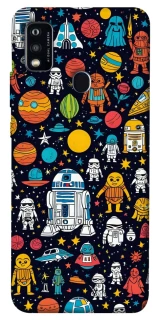 Чохол на ZTE Blade A51 Star Wars background ver.2 фото 1 з 1