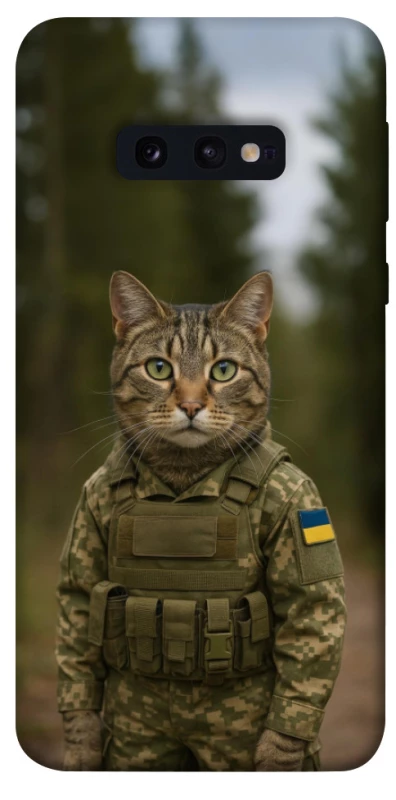 Чохол на Samsung Galaxy S10e Кіт захисник фото 1 з 1