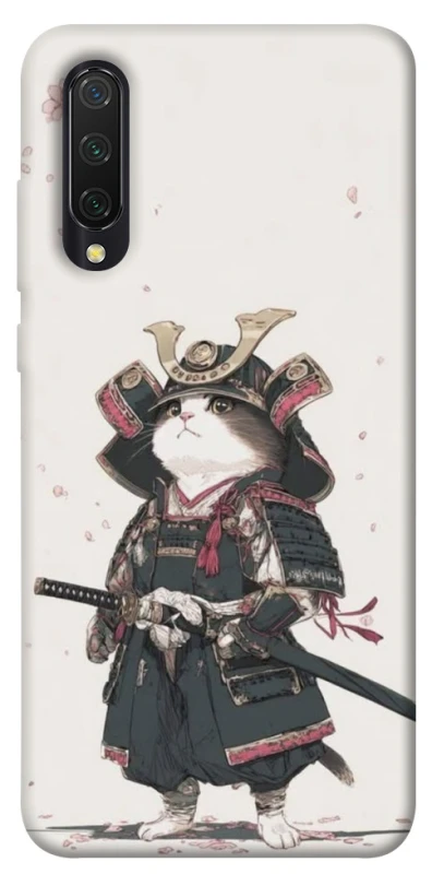 Чохол на Xiaomi Mi CC9 / Mi 9 Lite Samurai Cat Warrior фото 1 з 1