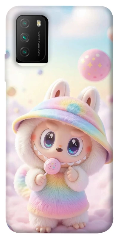 Чохол на Xiaomi Poco M3 Candy Labubu фото 1 з 1