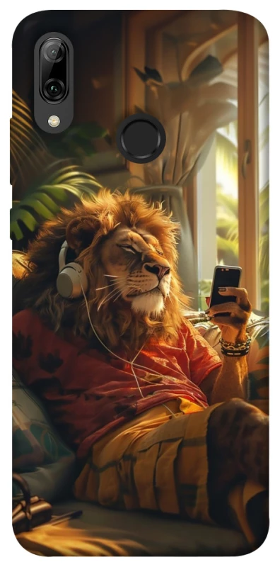 Чехол на Huawei P Smart (2019) Лев v2 фото 1 из 1