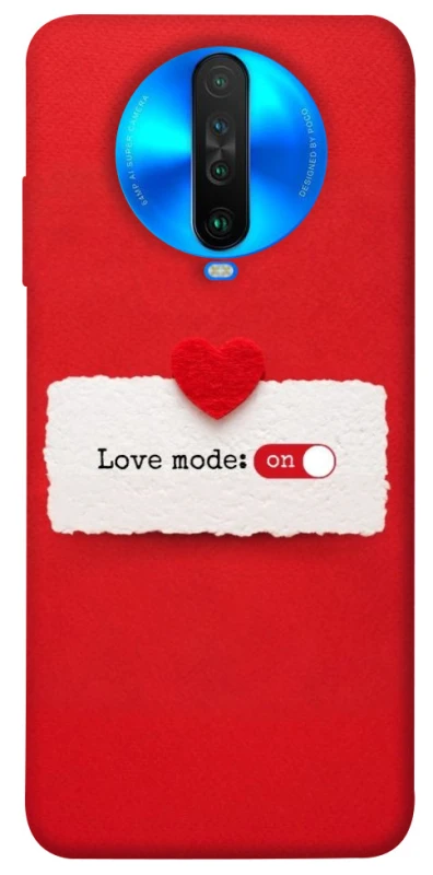 Чохол на Xiaomi Poco X2 Love Mode ON фото 1 з 1