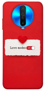 Чохол на Xiaomi Poco X2 Love Mode ON фото 1 з 1