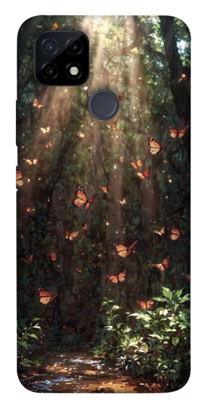 Чохол на Realme C21Y butterfly фото 1 з 1