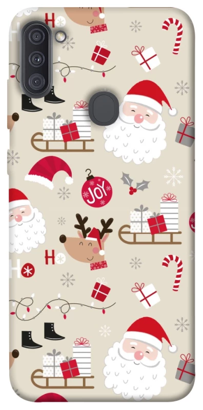Чехол на Samsung Galaxy A11 Новогодний v1 фото 1 из 1