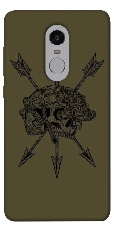 Чохол на Xiaomi Redmi Note 4X / Note 4 (Snapdragon) Mil skull фото 1 з 1