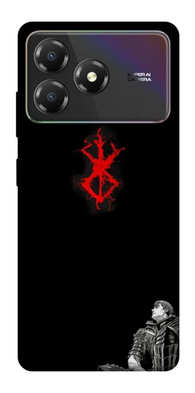 Чохол на ZTE Blade A36 berserk black фото 1 з 1