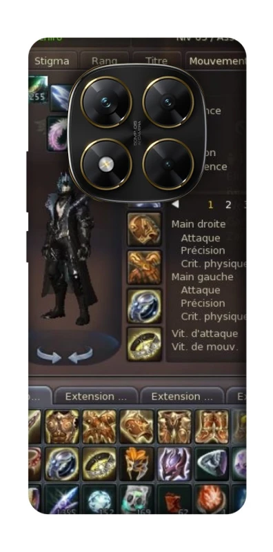 Чехол на Xiaomi Poco X7 Character Menu ver.1 фото 1 из 1