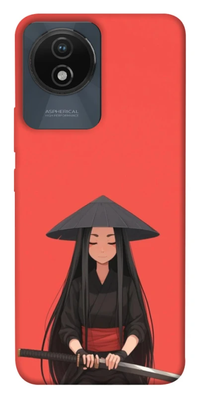 Чохол на Vivo Y02 Red samurai фото 1 з 1