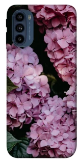 Чохол на Motorola Moto G41 Рожеві гартензії фото 1 з 1