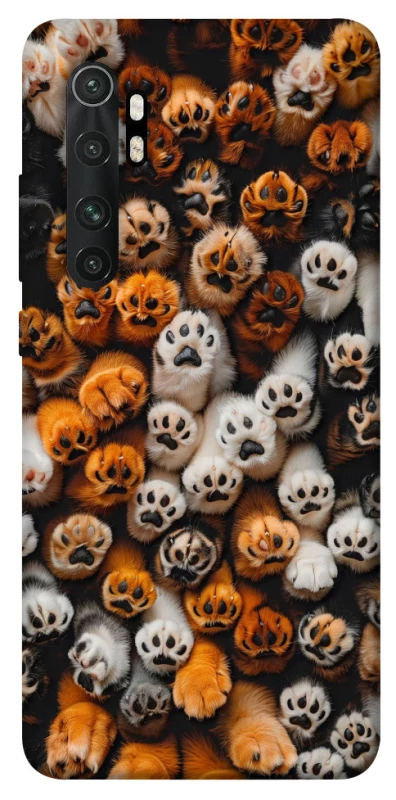 Чохол на Xiaomi Mi Note 10 Lite Сat paws фото 1 з 1