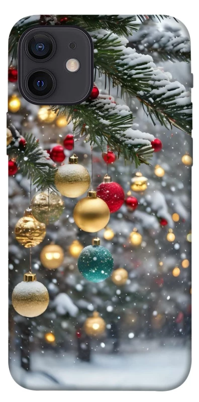 Чохол на Apple iPhone 12 (6.1") Новорічний v48 фото 1 з 1