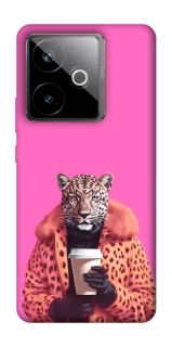 Чохол на Realme GT 7T Леопард з кавою фото 1 з 1