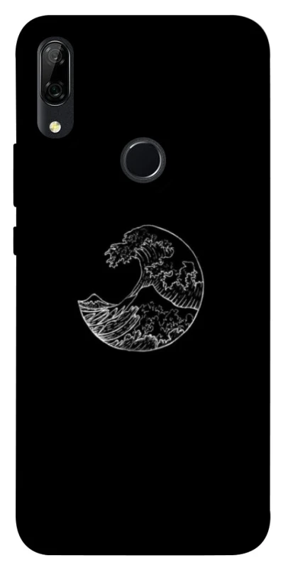 Чохол на Huawei P Smart Z Black tsunami фото 1 з 1