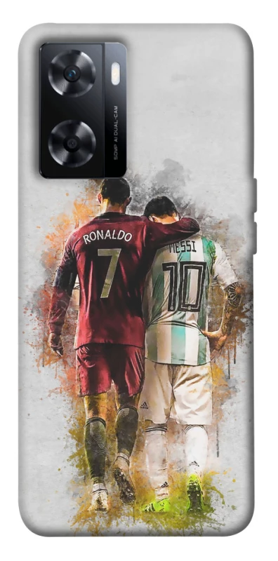 Чохол на OnePlus Nord N20 SE Ronaldo та Messi фото 1 з 1
