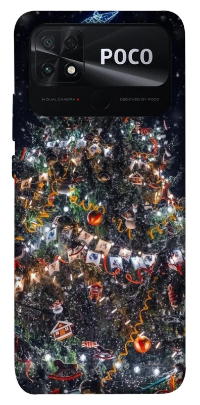 Чехол на Xiaomi Poco C40 Новогодний v28 фото 1 Чехол на Xiaomi Poco C40 Новогодний v28 фото 1 из 1