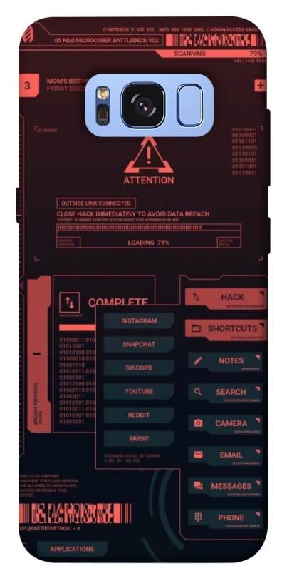 Чохол на Samsung G950 Galaxy S8 Attention фото 1 з 1