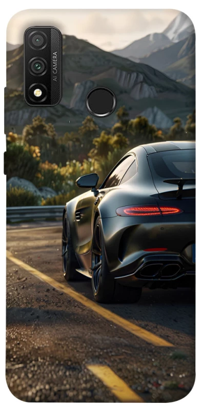 Чохол на Huawei P Smart (2020) Car in the mountains фото 1 з 1