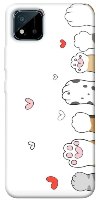 Чехол на Realme C20 Paws фото 1 из 1