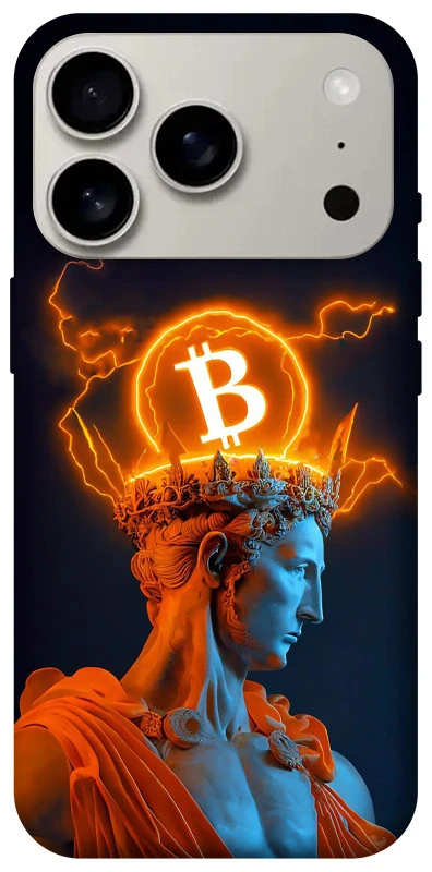 Чехол на Apple iPhone 17 Pro (6.3") Bitcoin God фото 1 из 1