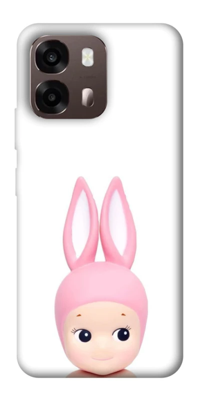 Чохол на Oppo A6 Minimal Bunny Peek фото 1 з 2