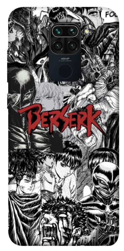 Чохол на Xiaomi Redmi Note 9 / Redmi 10X Berserk Collage фото 1 з 1