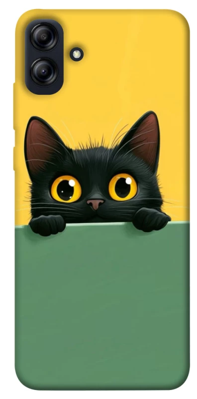 Чехол на Samsung Galaxy A04e Black cat v2 фото 1 из 1