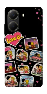 Чохол на Xiaomi Poco X7 Pro Love is ver.3 фото 1 з 1