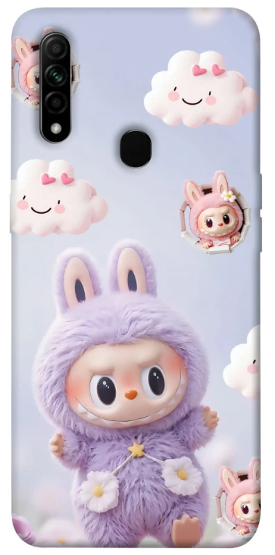Чохол на Oppo A31 Labubu & clouds фото 1 з 1