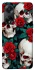 Чехол на Oppo A98 skull and rose фото 1 из 1