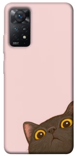 Чохол на Xiaomi Redmi Note 12 Pro 4G Peeping cat фото 1 з 1