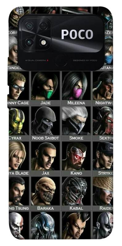 Чехол на Xiaomi Poco C40 Mortal Kombat фото 1 из 1