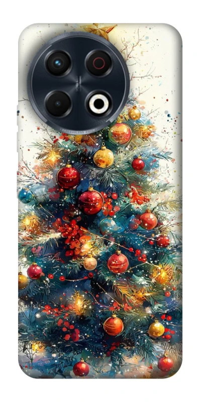 Чехол на TECNO Spark 30 Pro (KL7) Новогодний v36 фото 1 из 1