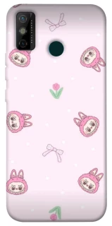 Чохол на TECNO Spark 6 Go Labubu Flower фото 1 з 1