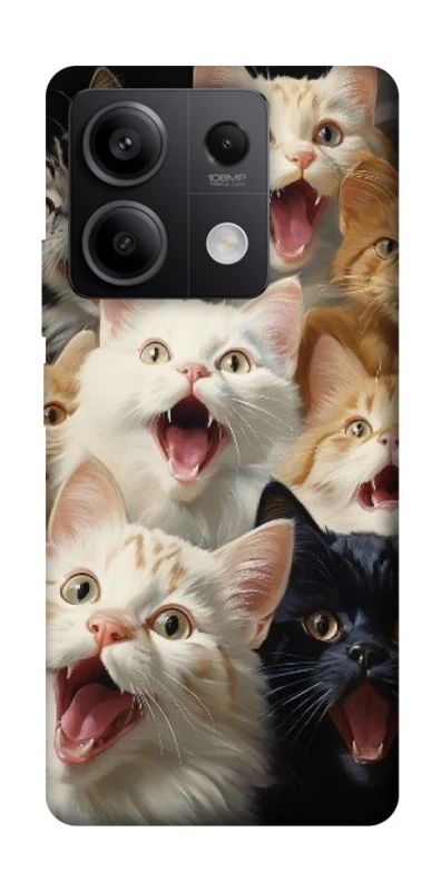 Чохол на Xiaomi Redmi Note 13 5G Коти фото 1 з 1