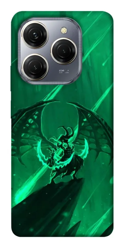 Чехол на TECNO Spark 20 Pro Warcraft Illidan фото 1 из 1